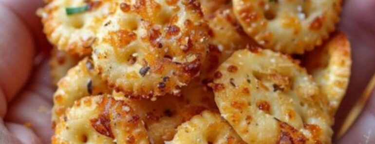👉Garlic Bread Ritz Bits