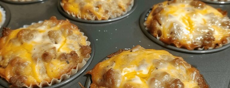 👉Sausage Muffins