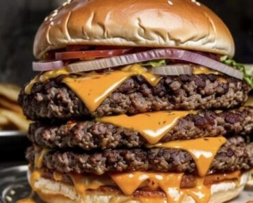 Triple Stack Smash Burgers