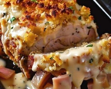 Savory Chicken Cordon Bleu Meatloaf Savory Chicken Cordon Bleu Meatloaf