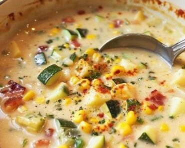 Summer Corn and Zucchini Chowder