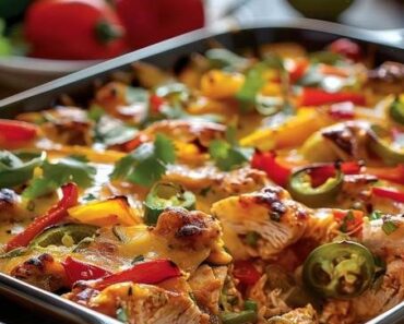 👉FajitaChickenCasserole
