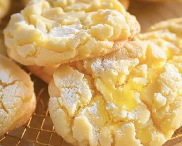 Lemon Cake Mix Cookies