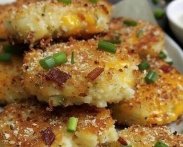Crispy Mashed Potato Cake