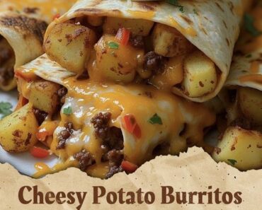 Cheesy Potato Burritos
