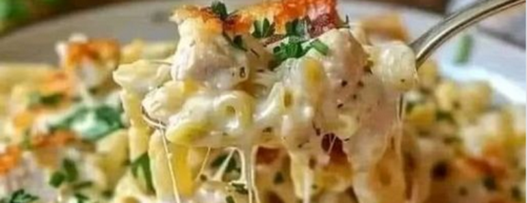 Creamy Garlic Parmesan Chicken Pasta