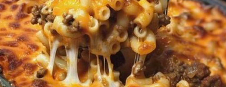Cheesy Hamburger Casserole