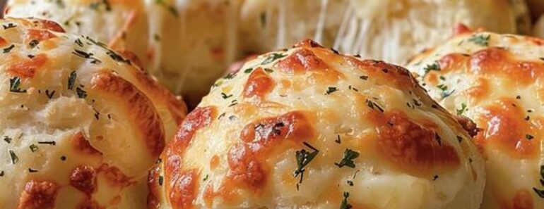 Gooey Mozzarella Biscuit Bombs