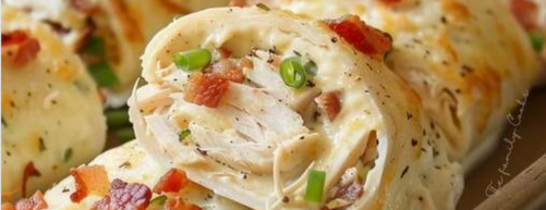Chicken Bacon Ranch Roll Ups