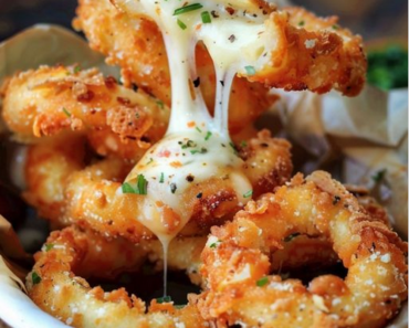 Mozzarella Stick Onion Rings