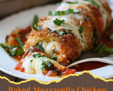 Baked Mozzarella Chicken Rolls