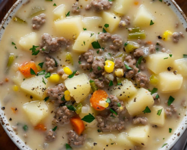 Creamy Potato Hamburger Soup Creamy Potato Hamburger Soup