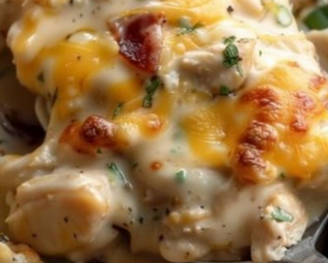 👉Cozy Chicken Fajita Casserole