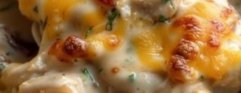 👉Cozy Chicken Fajita Casserole
