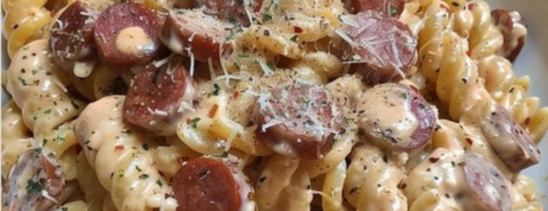 Creamy Smoked Sausage Pasta