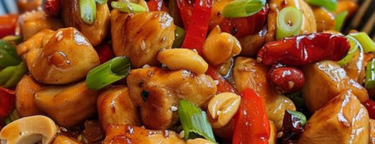 Spicy Kung Pao Chicken Stir-Fry