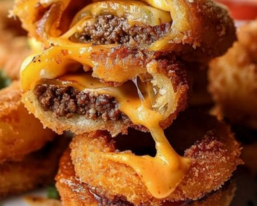 Cheeseburger Onion Rings