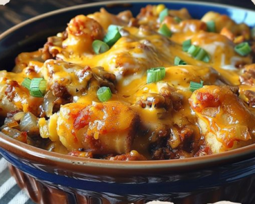 Cheesy Taco Tater Tot Casserole