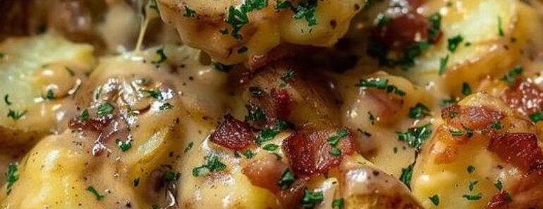 Southern-Style Cheesy Mississippi Mud Potatoes