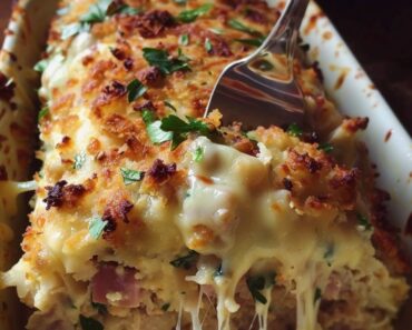 👉Savory Chicken Cordon Bleu Meatloaf