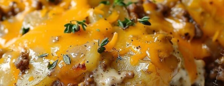 👉Comforting HamburgerPotato