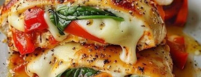 👉Roasted Red PepperChicken
