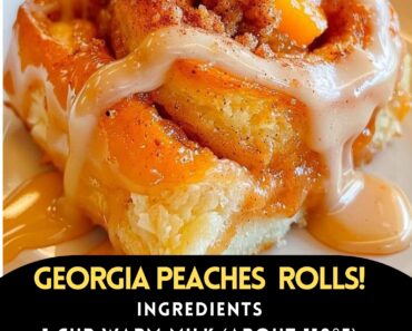👉Georgia PeachesRolls