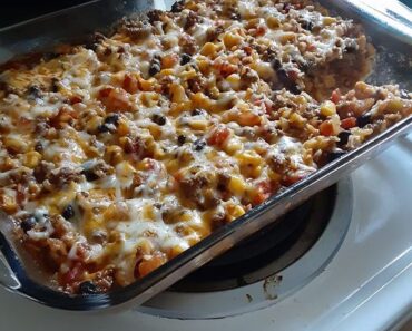 👉MexicanBeefRice Casserole 👉MexicanBeefRice Casserole