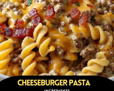 👉CheeseburgerPasta