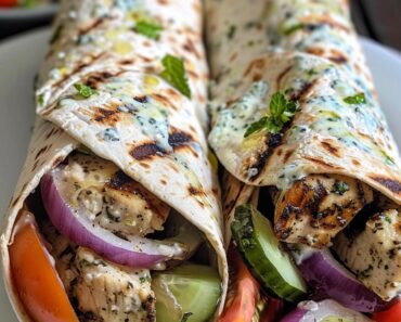 👉Tzatziki Wraps