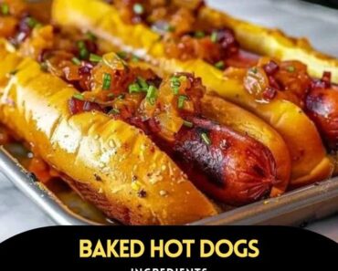 👉Baked HotDogs