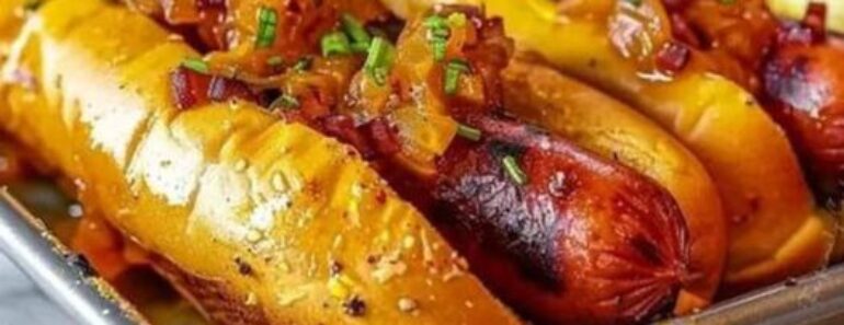 👉Baked HotDogs