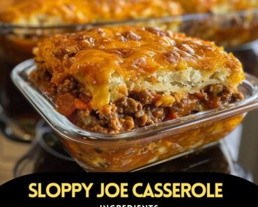 👉SloppyJoe CasseroleManwich