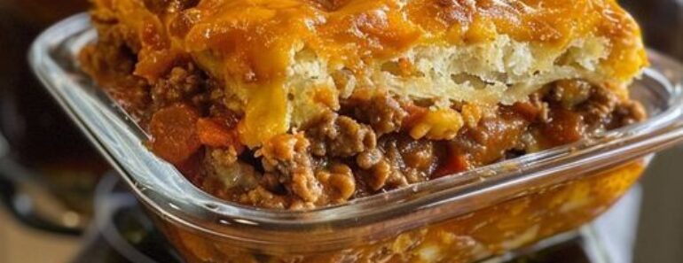 👉SloppyJoe CasseroleManwich