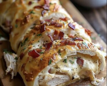 👉Chicken Bacon Ranch Stromboli 👉Chicken Bacon Ranch Stromboli