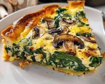 👉Easy Crustless Spinach Quiche