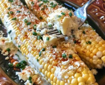 👉Creamy Garlic Butter Corn