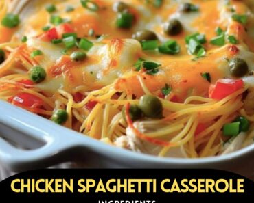 👉ChickenSpaghetti Casserole