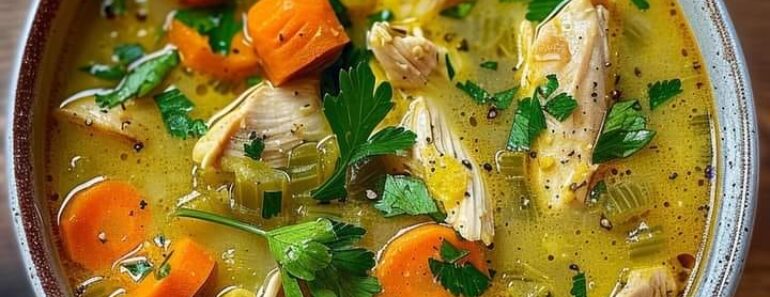 👉Nourishing Chicken Soup