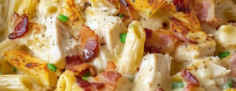 Chicken Bacon Ranch Pasta