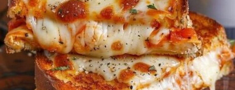 Chicken Parm Grilled Cheese