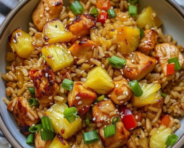 👉Pineapple ChickenRice