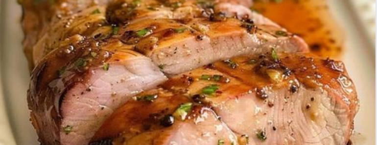 Brown Sugar Dijon Pork Tenderloin
