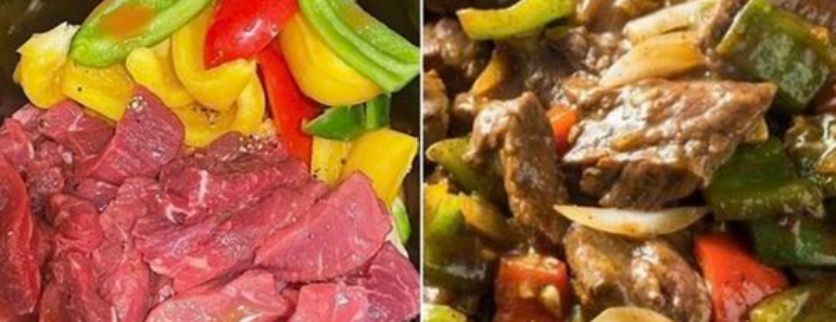 crockpot pepper steak