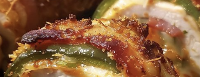 Smoky Cheesy Jalapeno Chicken Rolls