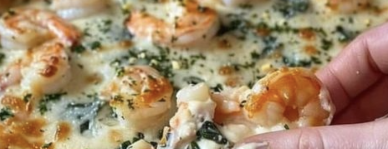 Creamy Shrimp Crab Spinach Dip