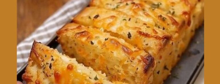 Decadent Cheddar Quick Bread