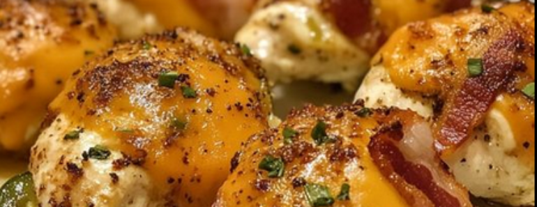 Smoked Jalapeno Popper Chicken Bombs