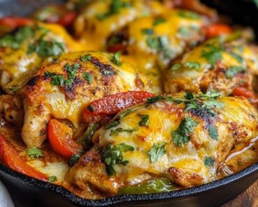 Cheesy Baked Fajita Chicken Cheesy Baked Fajita Chicken