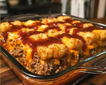 Cheesy Tater Tot Meatloaf Casserole Cheesy Tater Tot Meatloaf Casserole